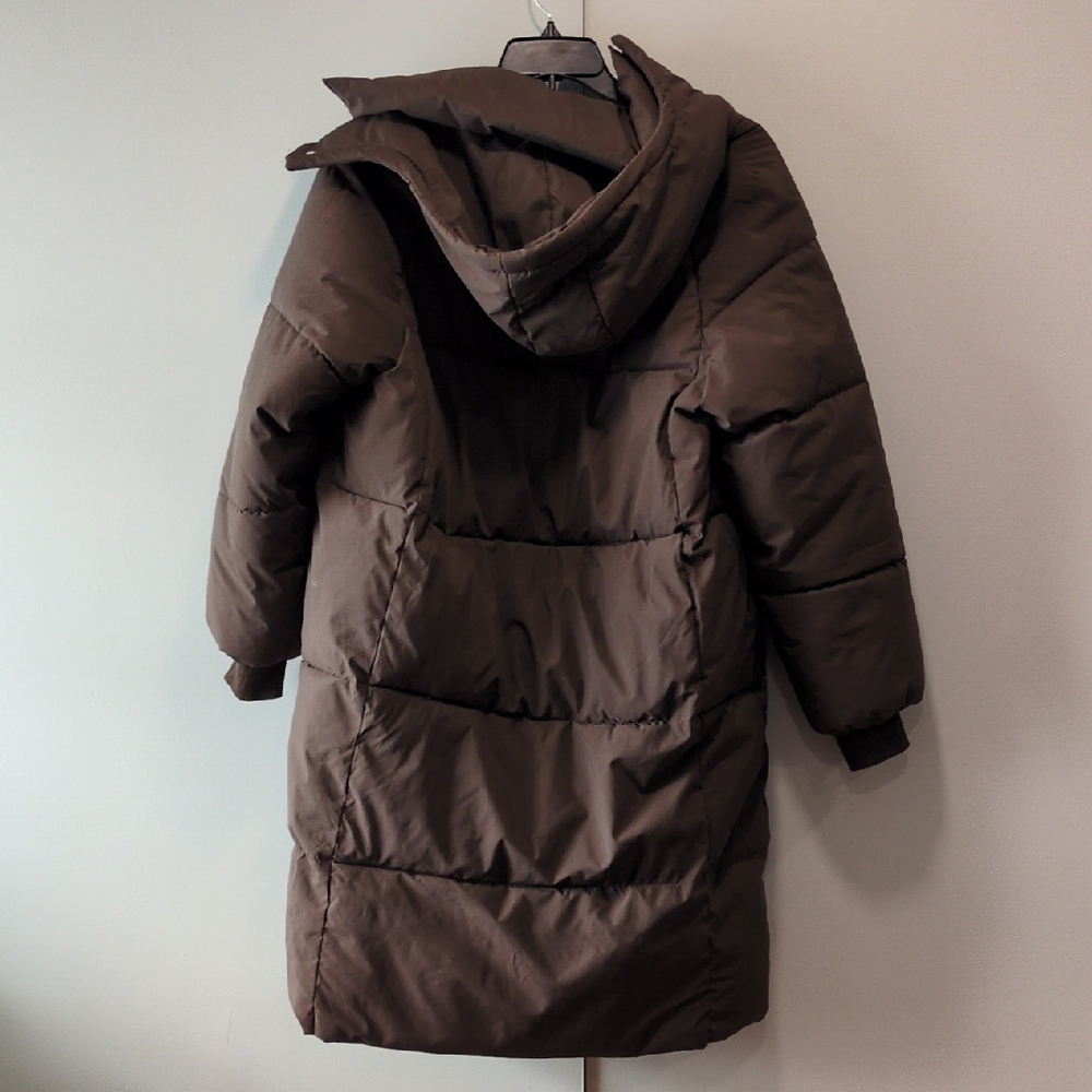 Women's Brown Puffer Jacket